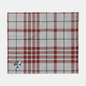 Scotts Clayton Tartan Kariert Fleecedecke (Vorderseite (Horizontal))