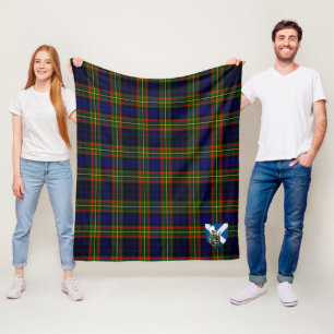 Scotts Clelland Tartan Kariert Fleecedecke