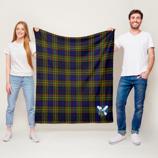 Scotts Clelland Tartan Kariert Fleecedecke (Beispiel)