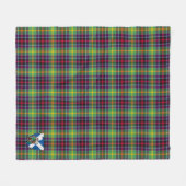 Scotts Clephane Tartan Kariert Fleecedecke (Vorderseite (Horizontal))