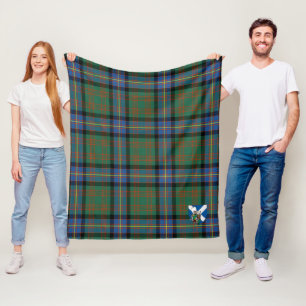 Scotts Cochrane Ancient Tartan Kariert Fleecedecke