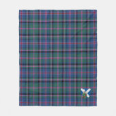Scotts Cooper Ancient Tartan Kariert Fleecedecke (Vorderseite)