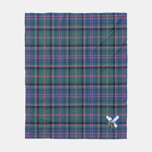 Scotts Cooper Ancient Tartan Kariert Fleecedecke (Vorderseite)