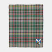 Scotts Craig Ancient Tartan Kariert Fleecedecke (Vorderseite)