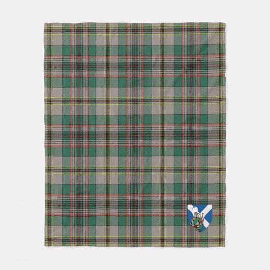 Scotts Craig Ancient Tartan Kariert Fleecedecke (Vorderseite)
