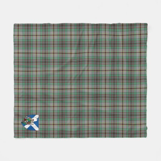Scotts Craig Tartan Kariert Fleecedecke (Vorderseite (Horizontal))