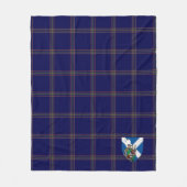 Scotts Crichton Tartan Kariert Fleecedecke (Vorderseite)