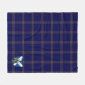 Scotts Crichton Tartan Kariert Fleecedecke (Vorderseite (Horizontal))