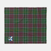 Scotts Crosbie Tartan Kariert Fleecedecke (Vorderseite (Horizontal))