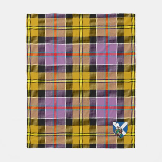 Scotts Culloden Ancient Tartan Kariert Fleecedecke (Vorderseite)