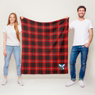 Scotts Cunningham Tartan Kariert Fleecedecke