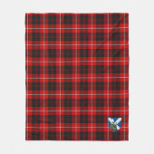 Scotts Cunningham Tartan Kariert Fleecedecke (Vorderseite)