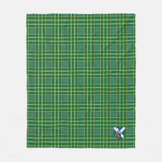 Scotts Currie Tartan Kariert Fleecedecke (Vorderseite)