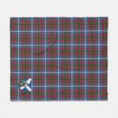 Scotts Dalmahoy Tartan Kariert Fleecedecke (Vorderseite (Horizontal))