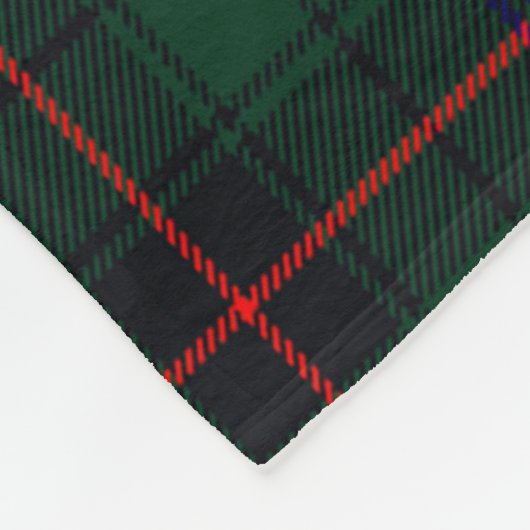 Scotts Davidson Modern Tartan Kariert Fleecedecke (Ecke)
