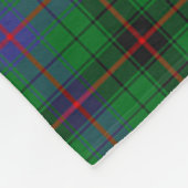 Scotts Davidson Tartan Kariert Fleecedecke (Ecke)