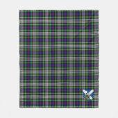 Scotts Davidson von Tulloch Dress Tartan Kariert Fleecedecke (Vorderseite)