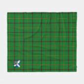 Scotts Don Tartan Kariert Fleecedecke (Vorderseite (Horizontal))