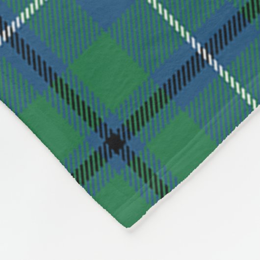 Scotts Douglas Ancient Tartan Kariert Fleecedecke (Ecke)