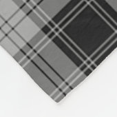 Scotts Douglas Gray Tartan Kariert Fleecedecke (Ecke)