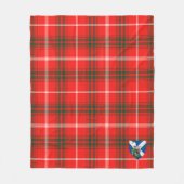 Scotts Duke von Rothesay Tartan Kariert Fleecedecke (Vorderseite)