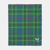 Scotts Duncan Ancient Tartan Kariert Fleecedecke (Vorderseite)