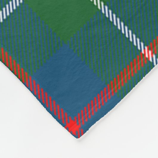 Scotts Duncan Ancient Tartan Kariert Fleecedecke (Ecke)