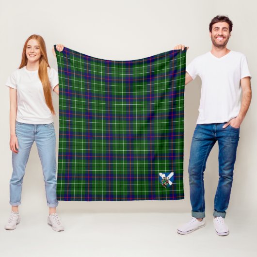 Scotts Duncan Modern Tartan Kariert Fleecedecke (Beispiel)