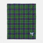 Scotts Duncan Modern Tartan Kariert Fleecedecke (Vorderseite)