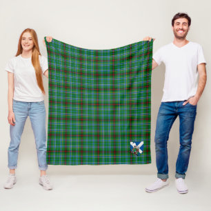 Scotts Duncan von Sketraw Tartan Kariert Fleecedecke