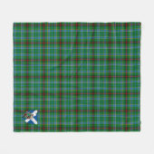Scotts Duncan von Sketraw Tartan Kariert Fleecedecke (Vorderseite (Horizontal))