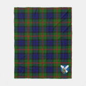 Scotts Dundas Tartan Kariert Fleecedecke (Vorderseite)