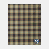 Scotts Dunlop Jagd Tartan Kariert Fleecedecke (Vorderseite)