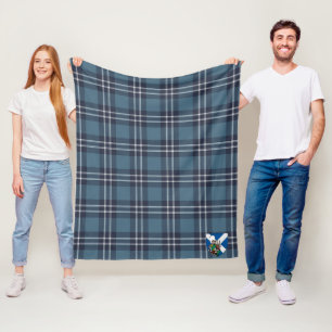 Scotts Earl of St Andrews Tartan Kariert Fleecedecke