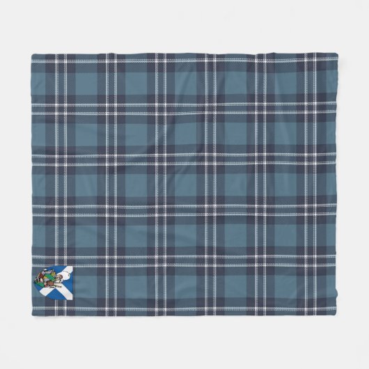 Scotts Earl of St Andrews Tartan Kariert Fleecedecke (Vorderseite (Horizontal))