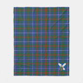 Scotts Edmonstone Tartan Kariert Fleecedecke (Vorderseite)