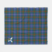 Scotts Edmonstone Tartan Kariert Fleecedecke (Vorderseite (Horizontal))