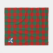Scotts Erskine Tartan Kariert Fleecedecke (Vorderseite (Horizontal))