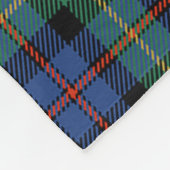 Scotts Farquharson Ancient Tartan Kariert Fleecedecke (Ecke)