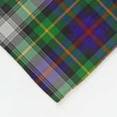 Scotts Farquharson Tartan Kariert Fleecedecke (Ecke)