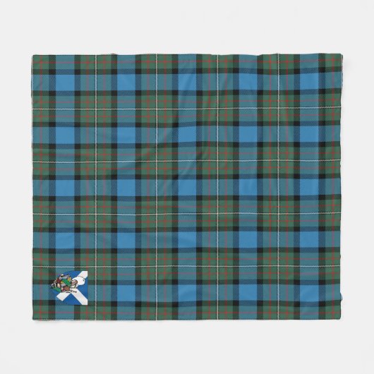 Scotts Ferguson Ancient Tartan Kariert Fleecedecke (Vorderseite (Horizontal))
