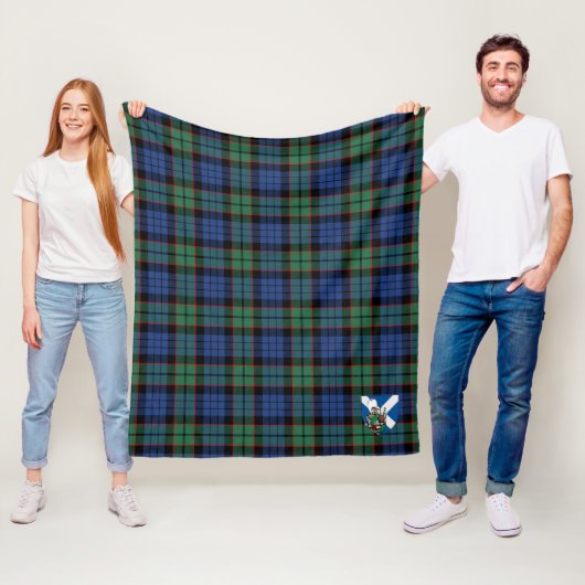 Scotts Fletcher Ancient Tartan Kariert Fleecedecke (Beispiel)