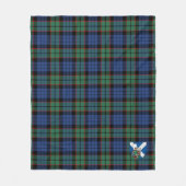 Scotts Fletcher Ancient Tartan Kariert Fleecedecke (Vorderseite)