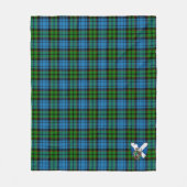 Scotts Fletcher Tartan Kariert Fleecedecke (Vorderseite)
