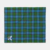 Scotts Fletcher Tartan Kariert Fleecedecke (Vorderseite (Horizontal))