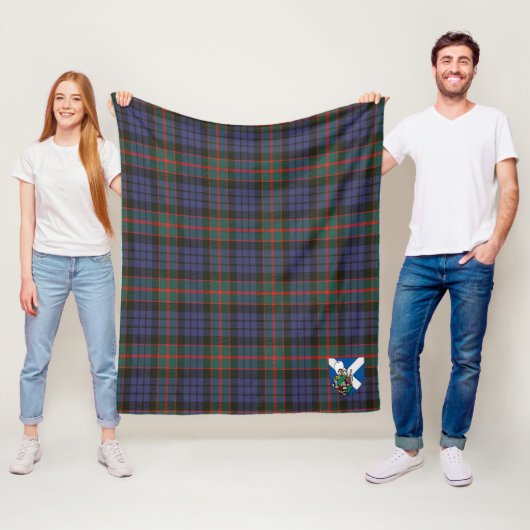 Scotts Fletcher von Dunans Tartan Kariert Fleecedecke (Beispiel)