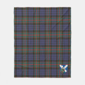 Scotts Fletcher von Dunans Tartan Kariert Fleecedecke (Vorderseite)