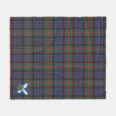 Scotts Fletcher von Dunans Tartan Kariert Fleecedecke (Vorderseite (Horizontal))