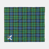 Scotts Forsyth Ancient Tartan Kariert Fleecedecke (Vorderseite (Horizontal))