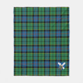 Scotts Forsyth Modern Tartan Kariert Fleecedecke (Vorderseite)